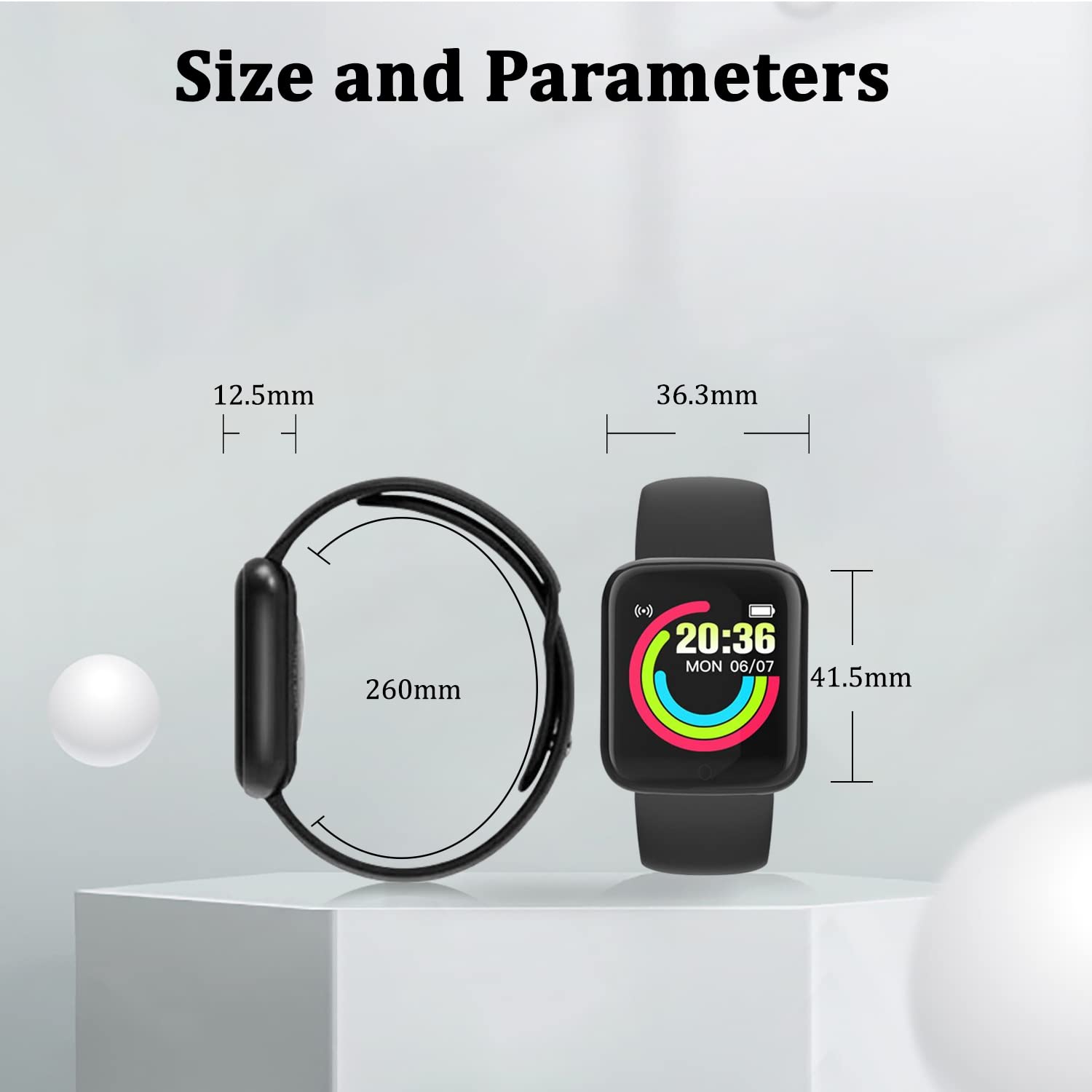 Mua Smart Watch, Fitness Tracker with Heart Rate Monitor,Step Counter ...