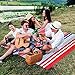 ZOMAKE Picnic Blanket Waterproof Extra Large, Outdoor Blanket with Waterproof Backing for Family Concerts,Beach,Park