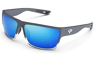 TOREGE Polarized Sports Sunglasses for Men and Women Cycling Running Golf Fishing Sunglasses TR26