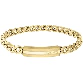 Lacoste Adventurer Chain Bracelet for Men - Stainless Steel Jewelry - Timeless Iconic Collection, Fashion Accessory - Gift for Him