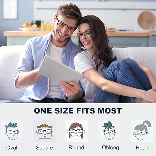 Blue Light Blocking Glasses, Blue Blocker Computer Glasses for Men