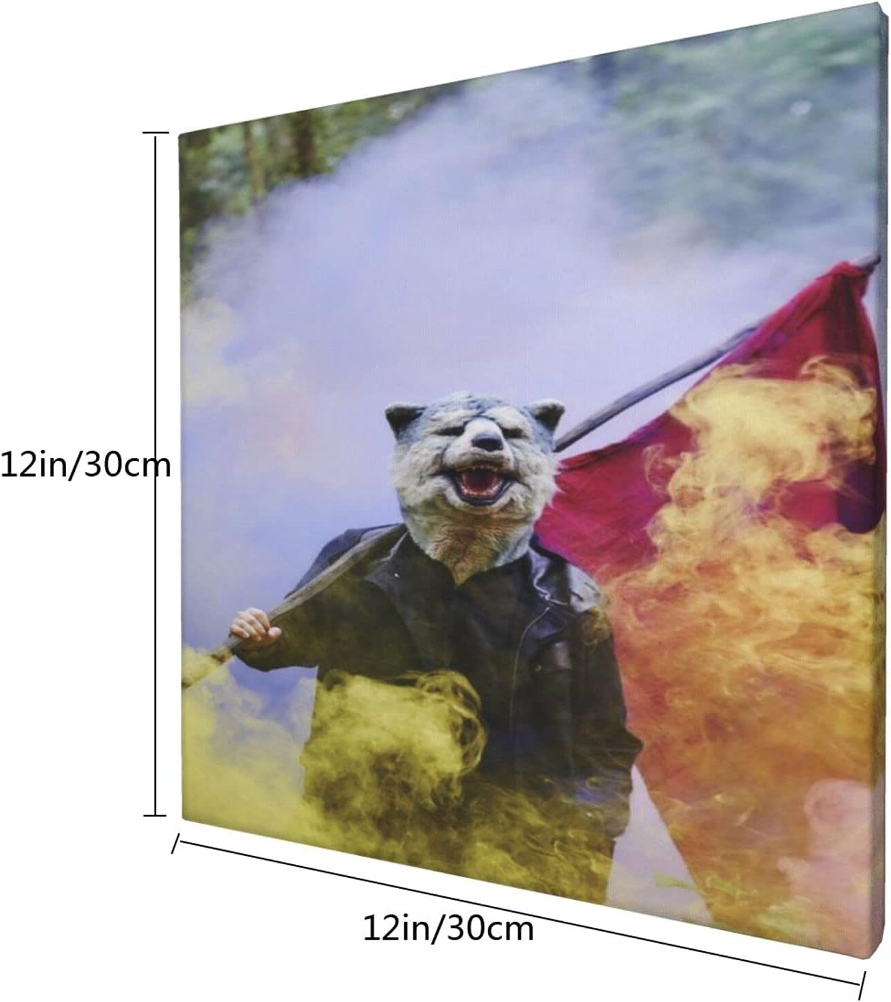 Amazon 21新款 Man With A Mission アートパネル インテリア ポスター イラスト 高精細ジークレープリント画 モダン ポスター アートキャンバス 装飾画 フレームなし キャンバス 絵画 アートボード モダン絵画 飾り絵 おしゃれ かわいい 人気 ファッションポスター