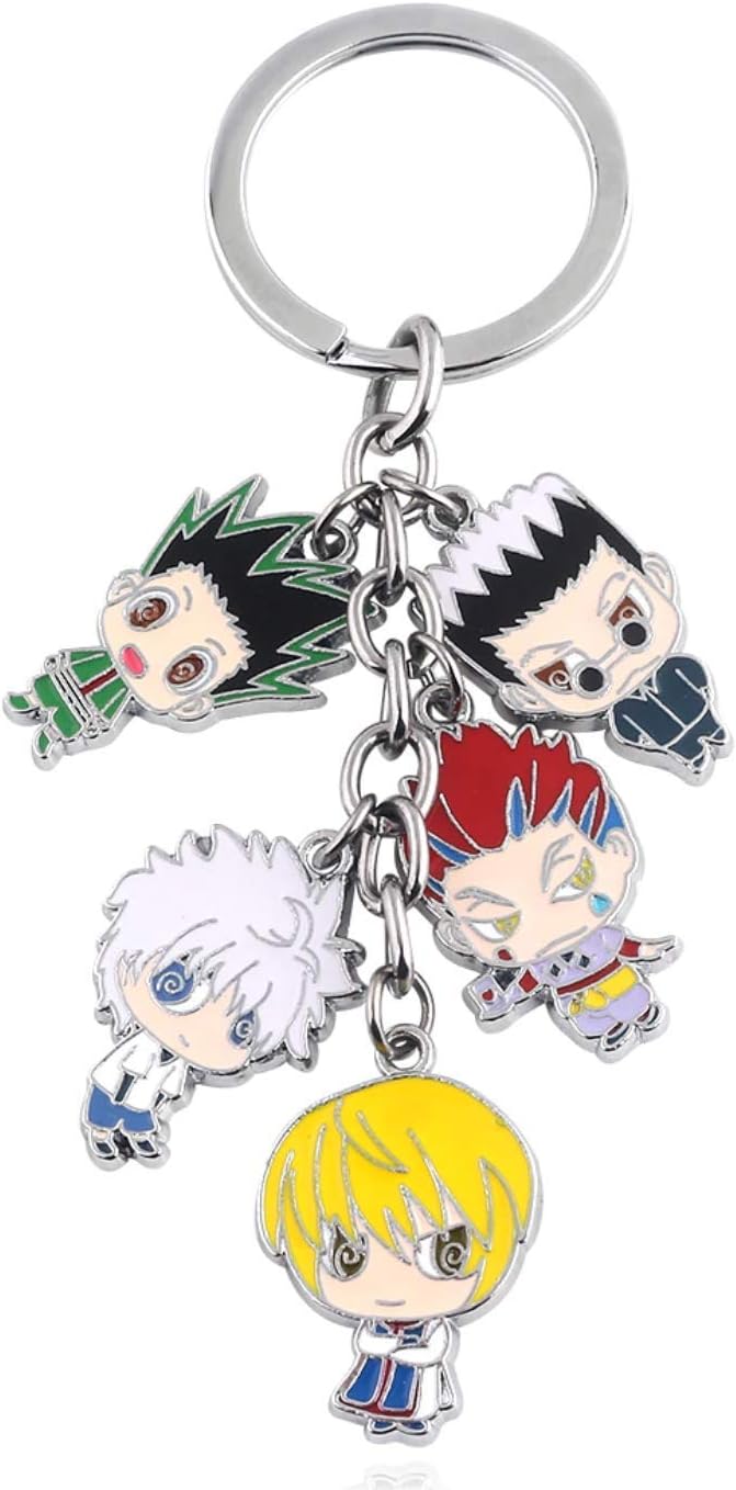 WinVI Hunter X Hunter Metal Charm Keychain Keyring