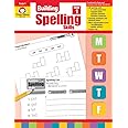 Evan-Moor Building Spelling Skills, Grade 1 - Homeschooling & Classroom Resource Workbook, Reproducible Worksheets, Teaching Edition, Spelling Strategies, Reading and Writing Skills