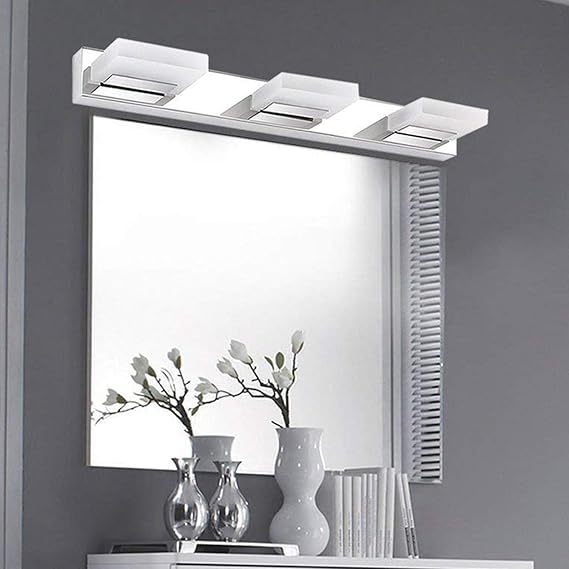 Ganeed - Lámpara de tocador LED moderna de 22 pulgadas con 3 luces de