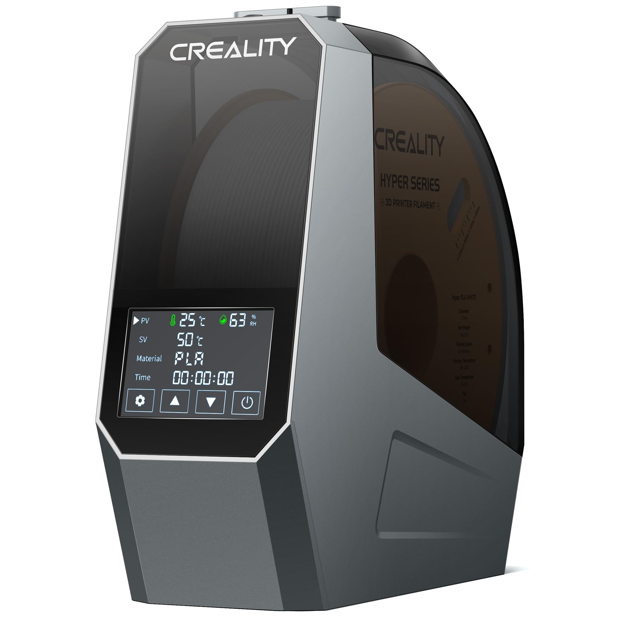 Photo 1 of 2025 New Creality Space PI Filament Dryer, 3D Printer Filament Dryer Box with 360° Heating, Upgraded Filament Dehydrator Storage Box Support Nylon ABS PETG PLA TPU 1.75/2.85mm