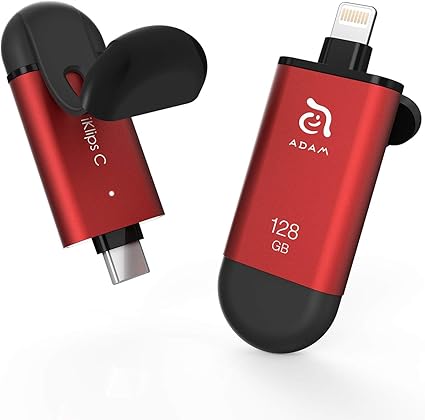 Amazon Adam Iklips C Iphone対応 Lightning ライトニング Type C Usbメモリ 128gb レッド Mfi認証 国内正規品 3年保証 Adrad128gklcrdj Adam Elements パソコン 周辺機器 通販 Amazon Adam Iklips C Iphone対応 Lightning ライトニング Type C Usbメモリ 128gb レッド Mfi認証 国内正規品 3年保証 Adrad128gklcrdj Adam Elements パソコン 周辺機器 通販