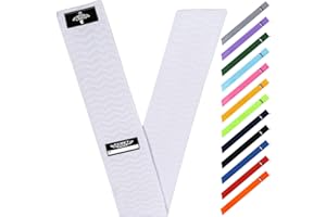 Exxact Sports Streamer Towel Football with Hook & Loop Fastener, Ultra Light Quarterback QB White Football Towel to Clean Hands, Visor, Gloves - Highly Absorbent, Quick-Dry (White)