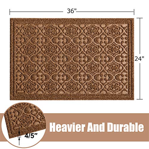 MAT 7BANQUET Outdoor Door Mat for Front Door 36 x 24 inch Mat