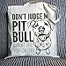 Pet Studio Art Don't Judge My Pit Bull Tote Bag