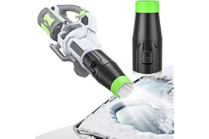 UNIQWAMO Car Drying Nozzle Compatible for EGO Leaf Blower 530 575 580 615 650 765 670 Models - Leaf Blower Nozzle for Drying Car Scratch Protection, Concentrated Airflow for Removing Packed Snow & Wet Leaves