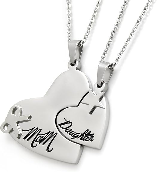 Matching necklaces for mom and daughter Clearance