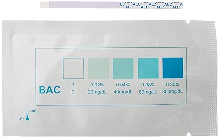 Miloo Breastmilk Alkohol Teststreifen Fur Stillende Mutter 25 Strips Schnell Ergebnis Zuverlassige Breastmilk Tests Fur Die Anwesenheit Von Alkohol In Der Muttermilch Mit Graded Ergebnissen Amazon De Baby