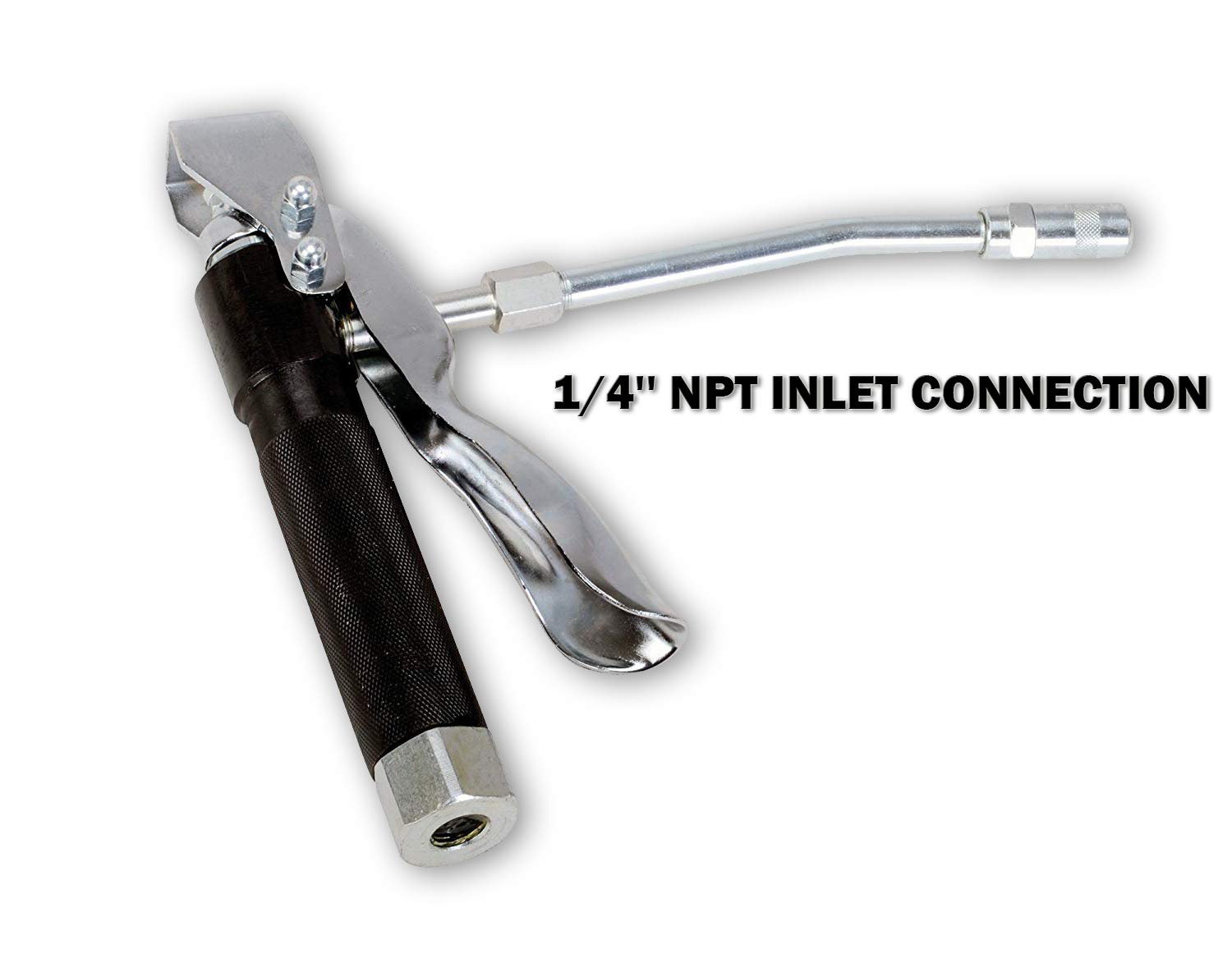 Engine Oil Dispenser Pneumatic Oil Dispensing Gun - 1/2 Inch NPT Heavy Duty Air Operated Control Valve Waste Oil Pump - View #2