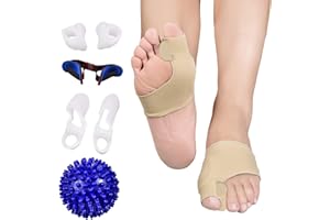 Petask Bunion Corrector and Bunion Relief Care Kit for Tailors Bunion and Hallux Valgus Bunion Correctors for Women