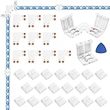 WENHSIN 10-Packs L Shape 2-Pin LED Connectors for
