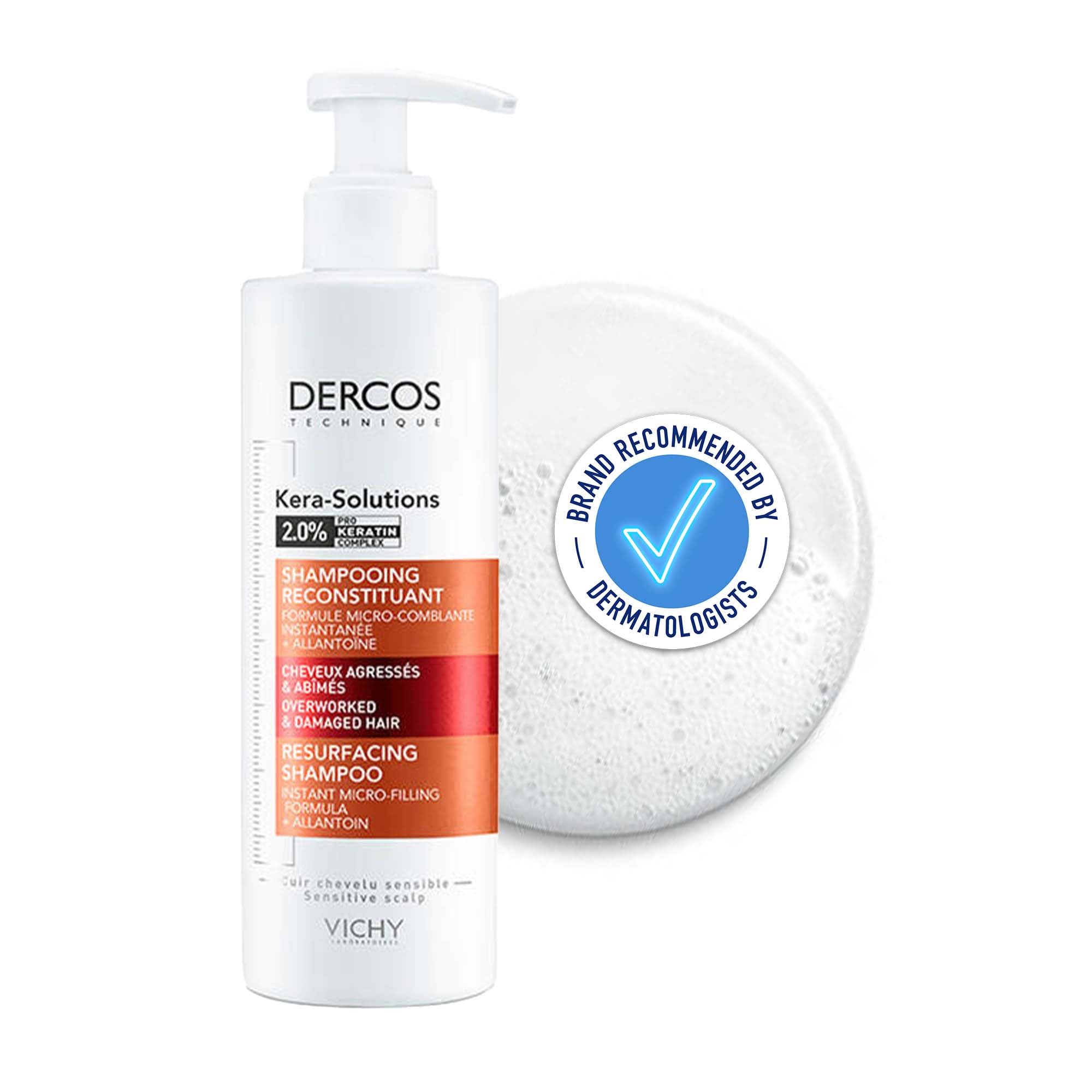 Vichy Dercos Kera-Solutions Resurfacing Shampoo 250ml