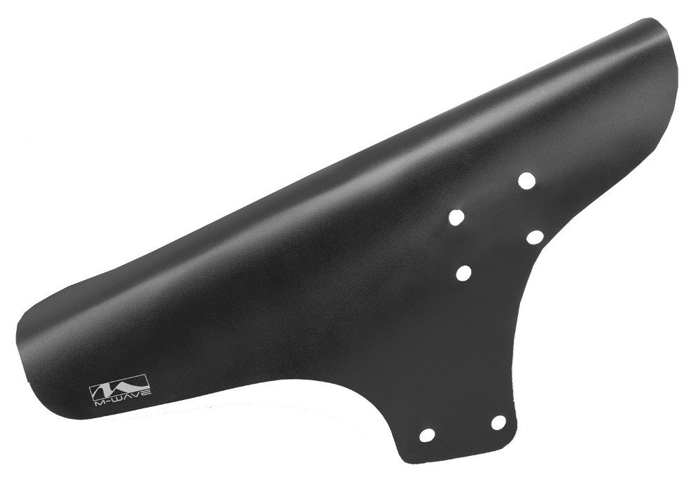 M-Wave Unisex Adult Mud Max Flex F/R Universal Mudguard Front and Rear - black, N/A