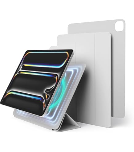 elago MAGNETIC STAND シルバー マグネティックスタンド Amazon.com: elago Premium iPad Magnetic Stand Designed for