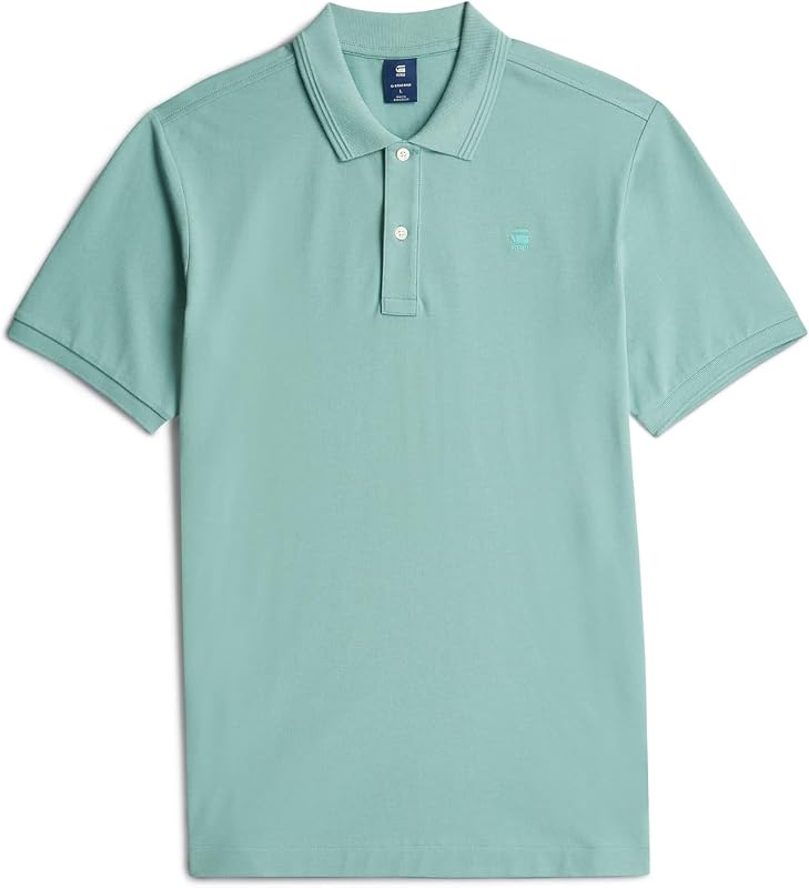 Men's Dunda Overdyed Slim Polo, Size: M, Color Blue