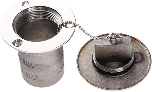 perfeclan Decks-Wasser-Öl-Einlass Boots-Decksfüller Tank-Decks-Fülle