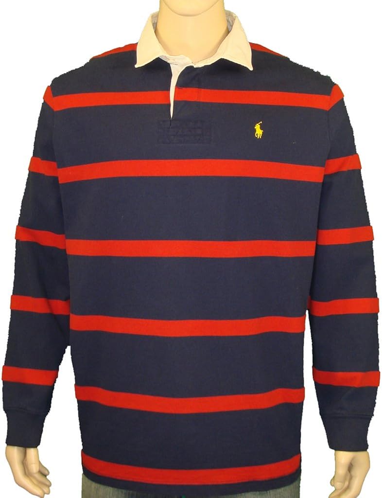 Polo Ralph Lauren Rugby Polo Long Sleeve Shirt at Amazon Menâs Clothing store