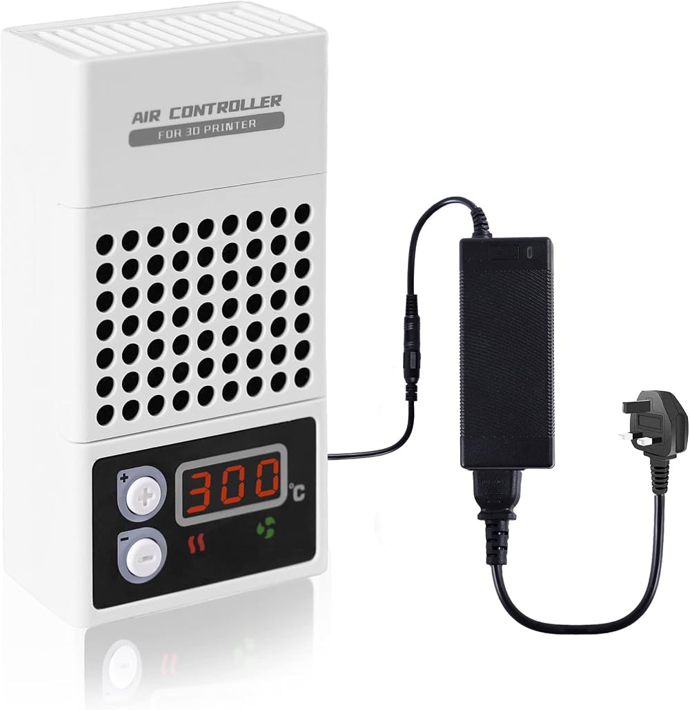 HCSSZ Mini Heater 3D Resin Printer Temp Controller Activated Carbon Filter LCD