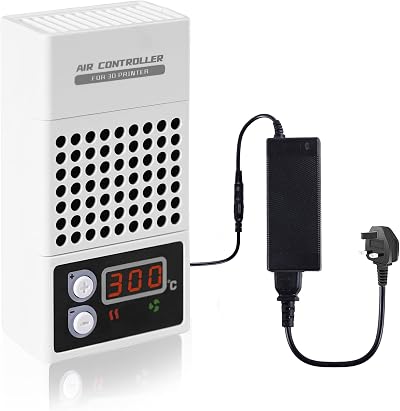 HCSSZ Mini Heater 3D Resin Printer Temp Controller Activated Carbon Filter LCD