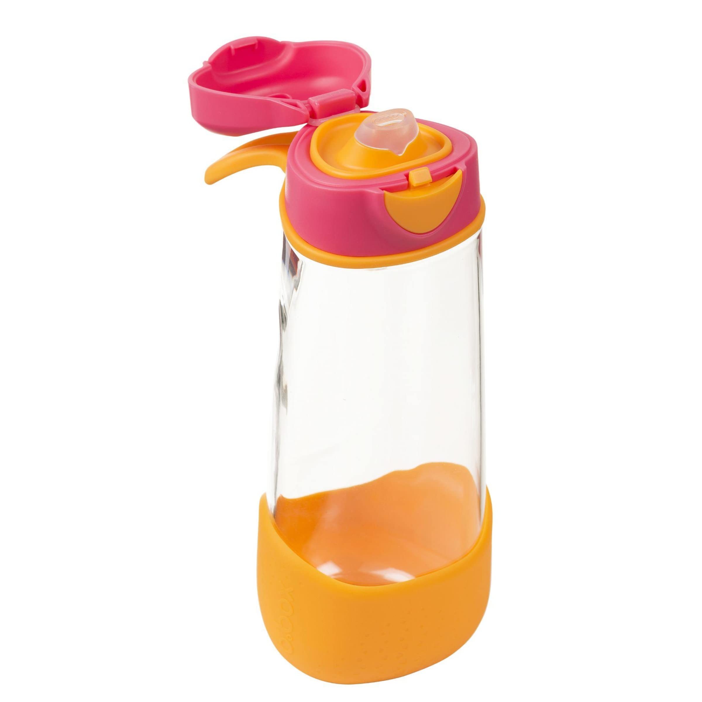 b.box Sport Spout Drink & Water Bottle | Easy Grip Bottle and Leakproof Lid | Cool Modern Child Friendly Design, Tilt and Sip | 600ml/20