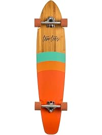 Ten Toes Board Emporium Zed Bamboo Longboard Skateboard Cruiser