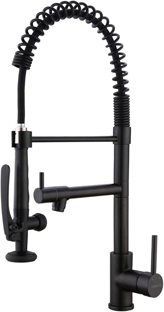 Ekrte Heavy Duty Commercial Style Kitchen Sink Faucet Single