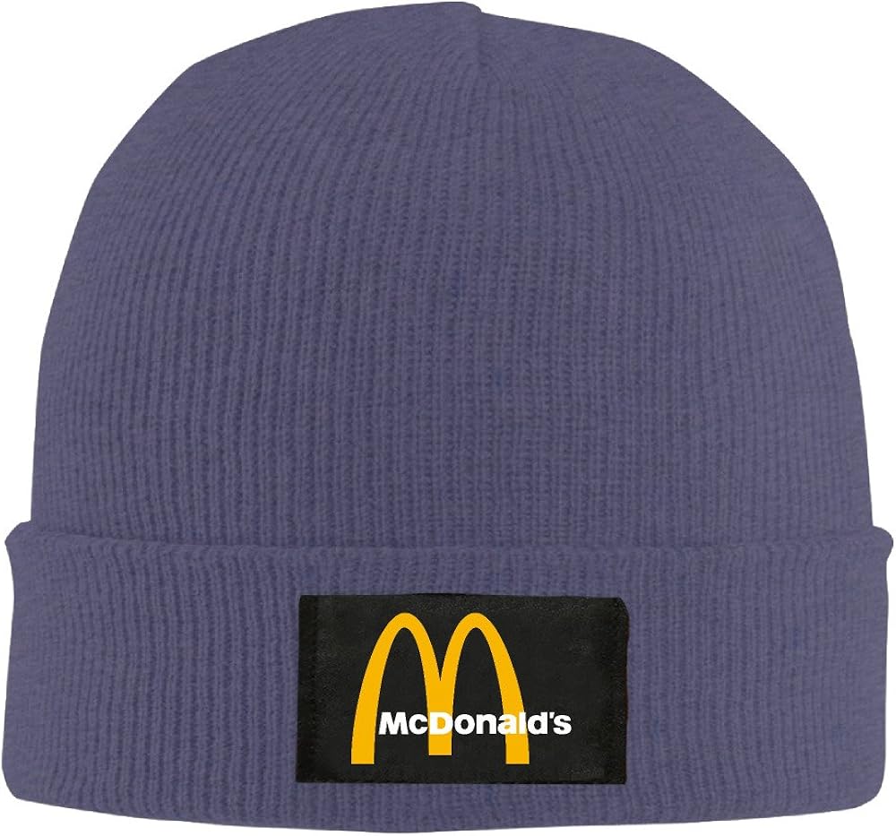 Mcdonalds 90s Stretchy Skull Hat Beanies Cap Navy Amazon.ca Clothing