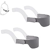 Upgraded Headgear Compatible with Dreamwear Nasal Pillow Mask - 2 Pack Headgear Strap with Strong Hook & Loop, Easy Adjustment Replacement Headgear with Arms for Dreamwear Headgear