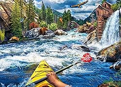 Ravensburger Whitewater Kayaking 1000 Piece Jigsaw
