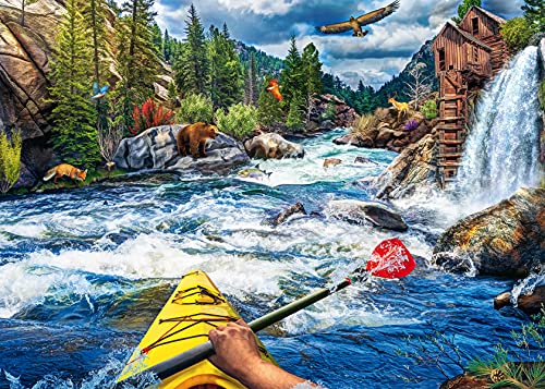 Ravensburger Whitewater Kayaking 1000 Piece Jigsaw