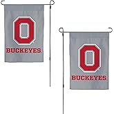 Desert Cactus The Ohio State University TOSU Garden Flag – 19 x 12 inch Ohio State Buckeyes Banner, For Outdoor Display and Events (Design J)