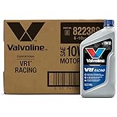 Valvoline VR1 Racing SAE 10W-30 Motor Oil 1 QT, Case of 6