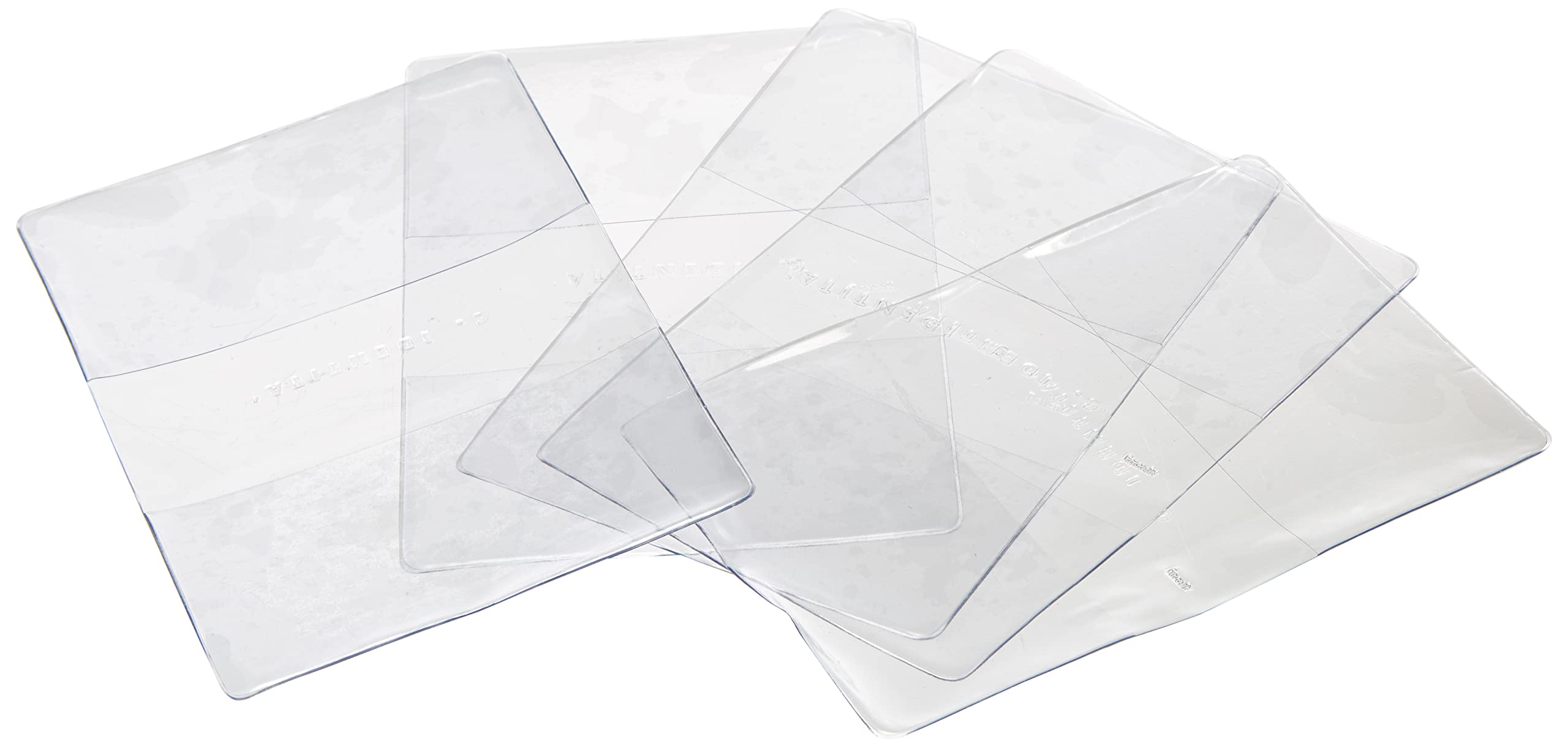 Favorit 100500073 ID Card Holder Size 16.5 x 12.5 cm Transparent, Pack of 50 Pcs.