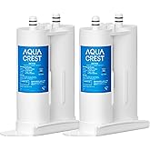 AQUA CREST Replacement for Frigidaire® & Electrolux® WF2CB®, PureSource2®, NGFC 2000, FC100, 1004-42-FA, Kenmore 9916, 469911, 469916 Refrigerator Water Filter, 2 Filters