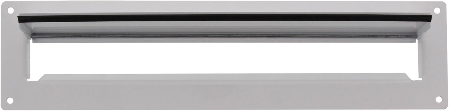BURG-WÄCHTER, Letter Slot with Nameplate, Stainless Steel, Porta 797 W, White - Image 4