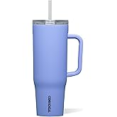 Corkcicle Cruiser Insulated Tumbler - Keeps Drinks Cold 20 Hours - Triple-Insulated Stainless Steel - Spill-Proof Lid - Summer Drinkware Gift - Keeps Drinks Ice Cold - 40 oz - Periwinkle