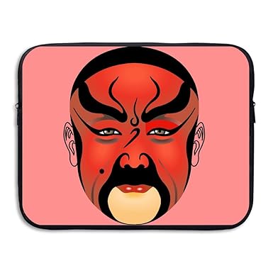 Amazon Com Laptop Sleeve Case Protective Bag Beijing Opera Red