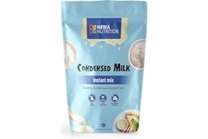 NEWA NUTRITION Sugar Free (No Sugar Added) Gluten Free Non GMO Condensed Milk Mix. Weight: 8 oz/226.8 gr. (Pack of 2)