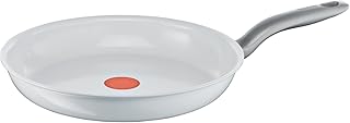 Tefal C90806 Ceramic Control Induction Pfanne 28 cm, weiß