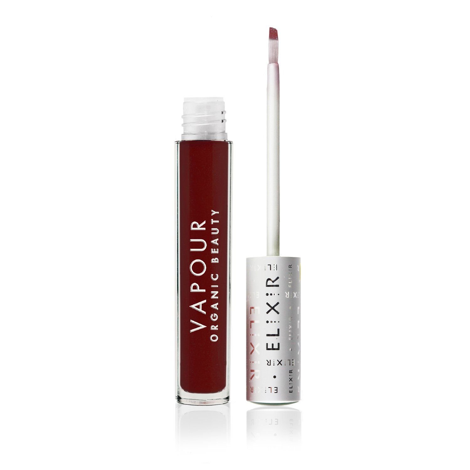 Vapour Organic Beauty Elixir Lip Gloss, Bitten-Deep Cherry Red Stain, 0.13 Ounce