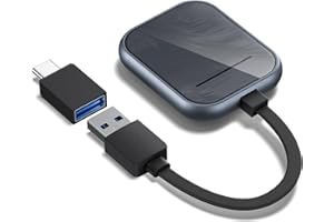 Wireless CarPlay & Android Auto Adapter - Plug & Play for iPhone & Android