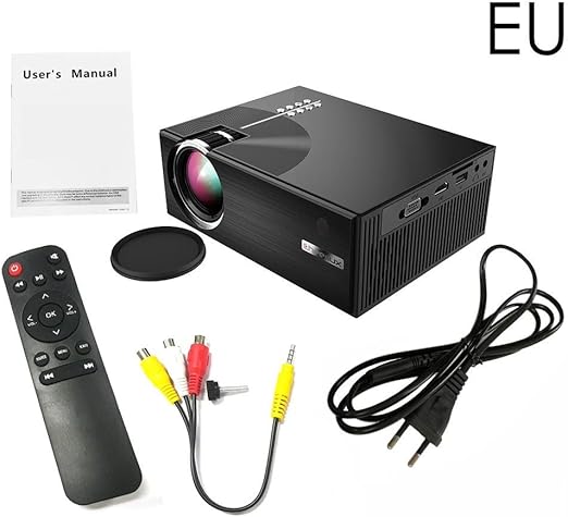 SAWEY Mini proyector 3D HD 1080P, Mini proyector Multimedia ...