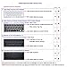 XSKN Spanish Silicone Keyboard Skin and Touchbar Protector for 2016 Newest MacBook Pro 13