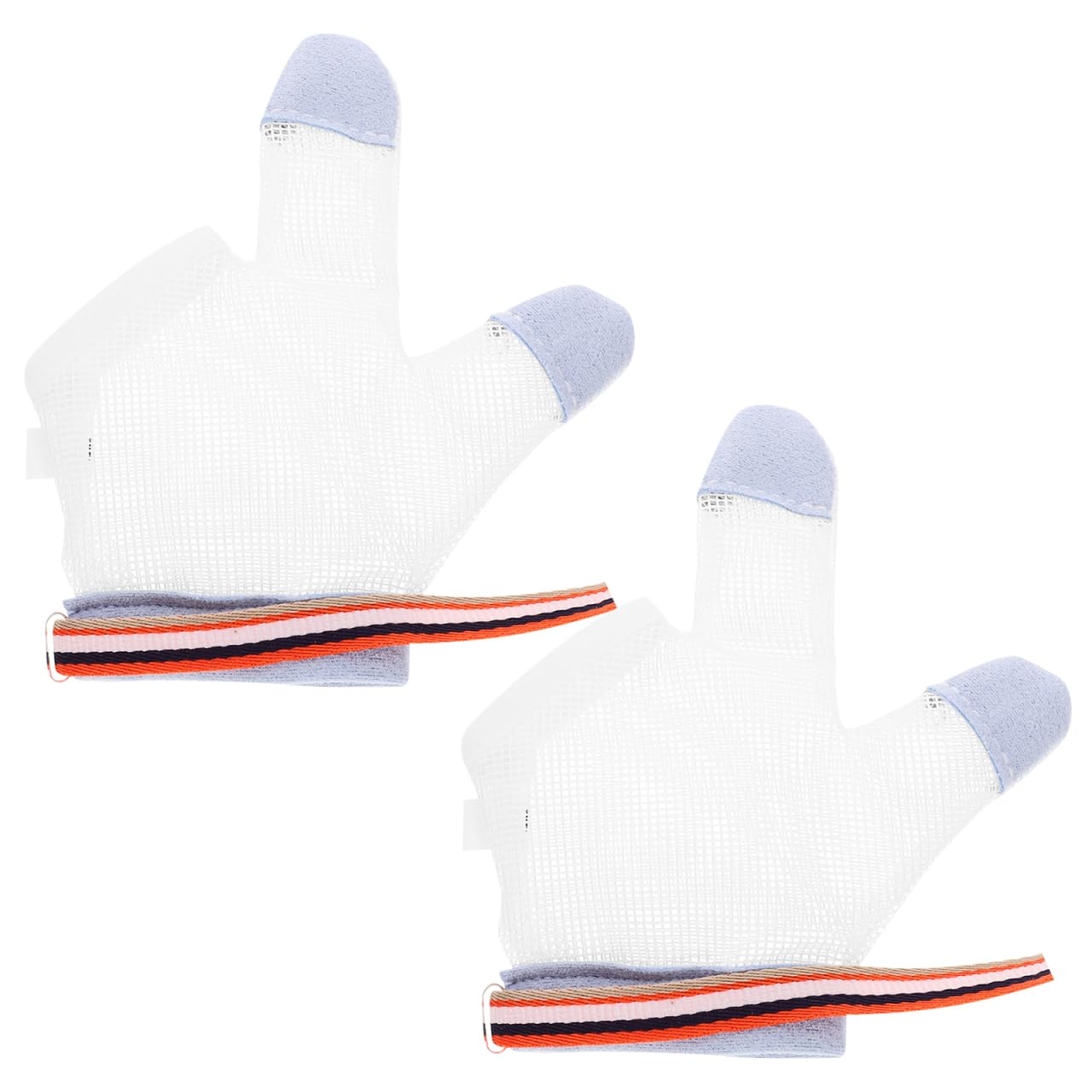 Tomaibaby 1 Pair Finger Sucking Stop Thumb sucking Kids Finger Guard Stop Infant Finger Sucking No Scratch Mittens Size S