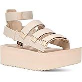 TEVA Women's Flatform Mevia Adjustable Quick-Drying Casual Sandals